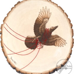Sedated- Original Pyrography